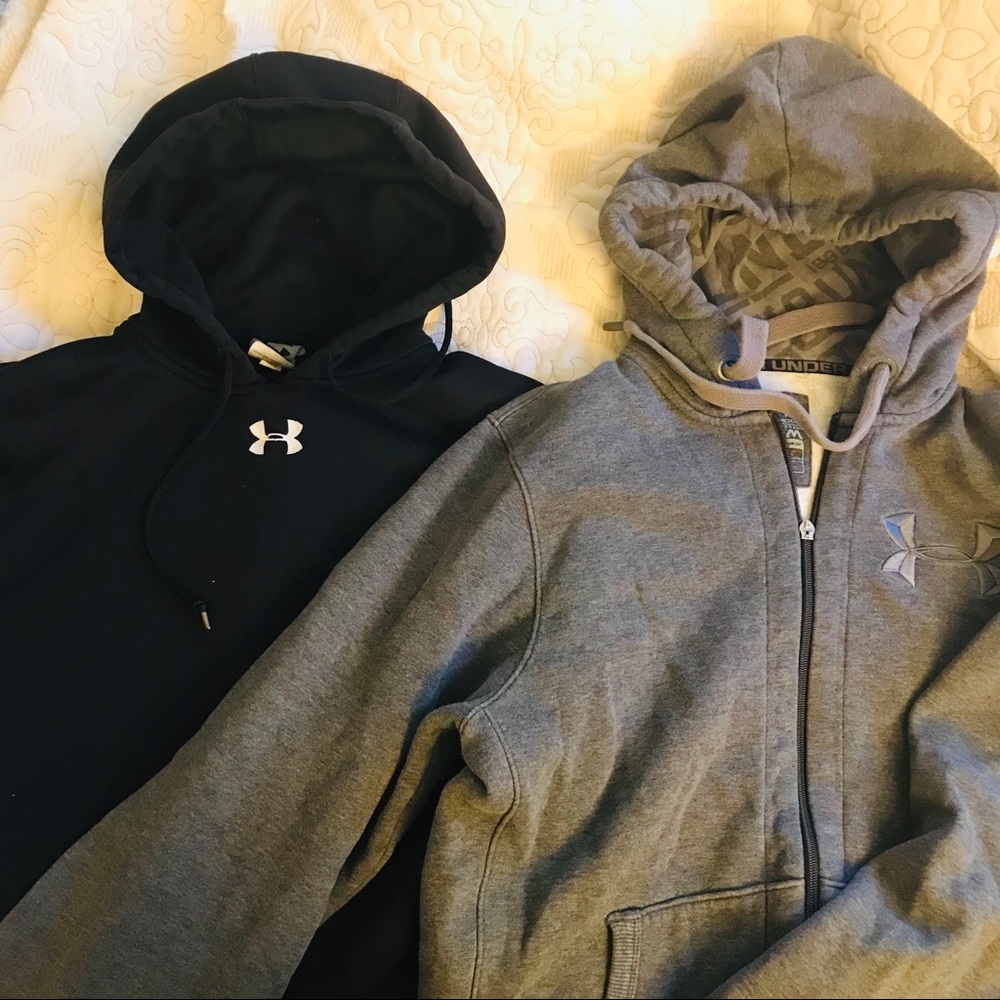 TWO Under Armour Hoodies
